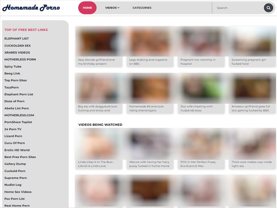 Homemade Porn Videos