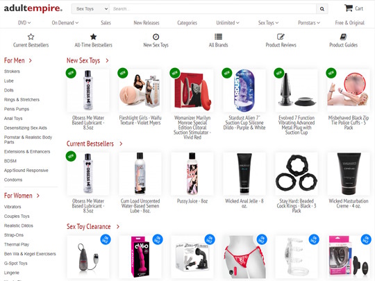 AdultEmpire Toys