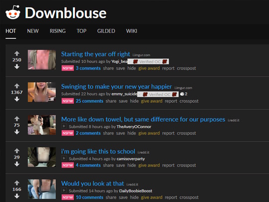 DownBlouse