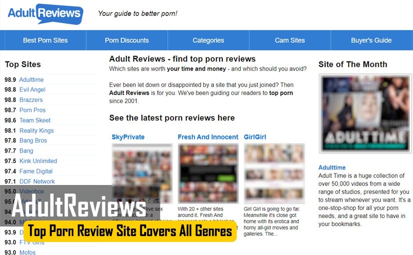 Top Porn Review Site Covers All Genres